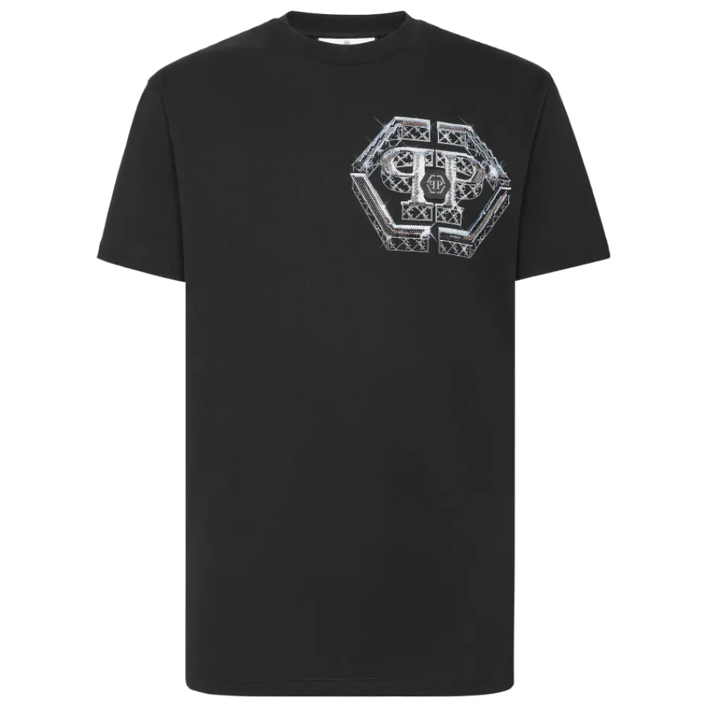 Heren Philipp Plein Shirts^T-shirt Ronde Hals SS