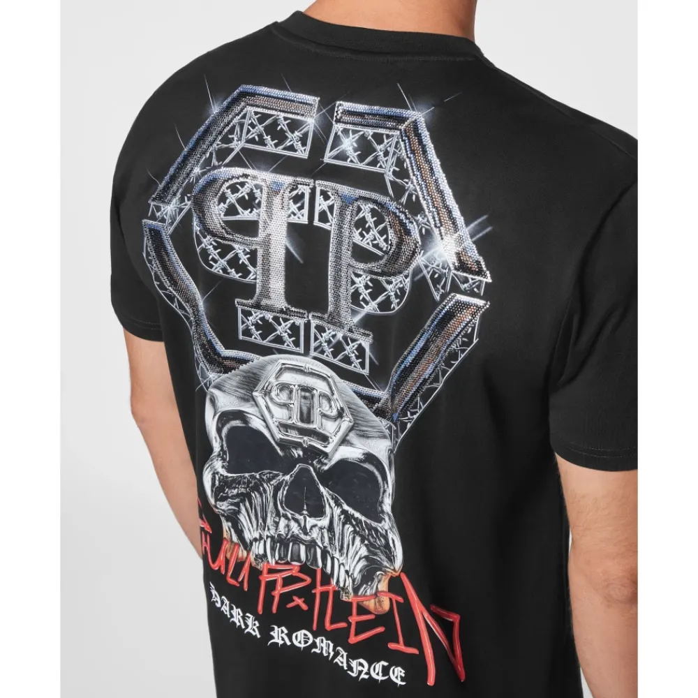 Heren Philipp Plein Shirts^T-shirt Ronde Hals SS