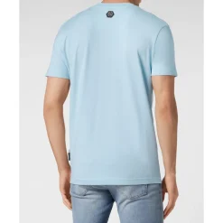 Heren Philipp Plein Shirts^T-shirt Round Neck SS Dripping Skull