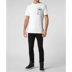 Heren Philipp Plein T-shirt Round Neck SS Money