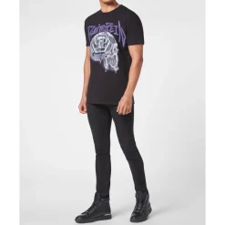 Heren Philipp Plein Shirts^T-shirt Round Neck SS Skull