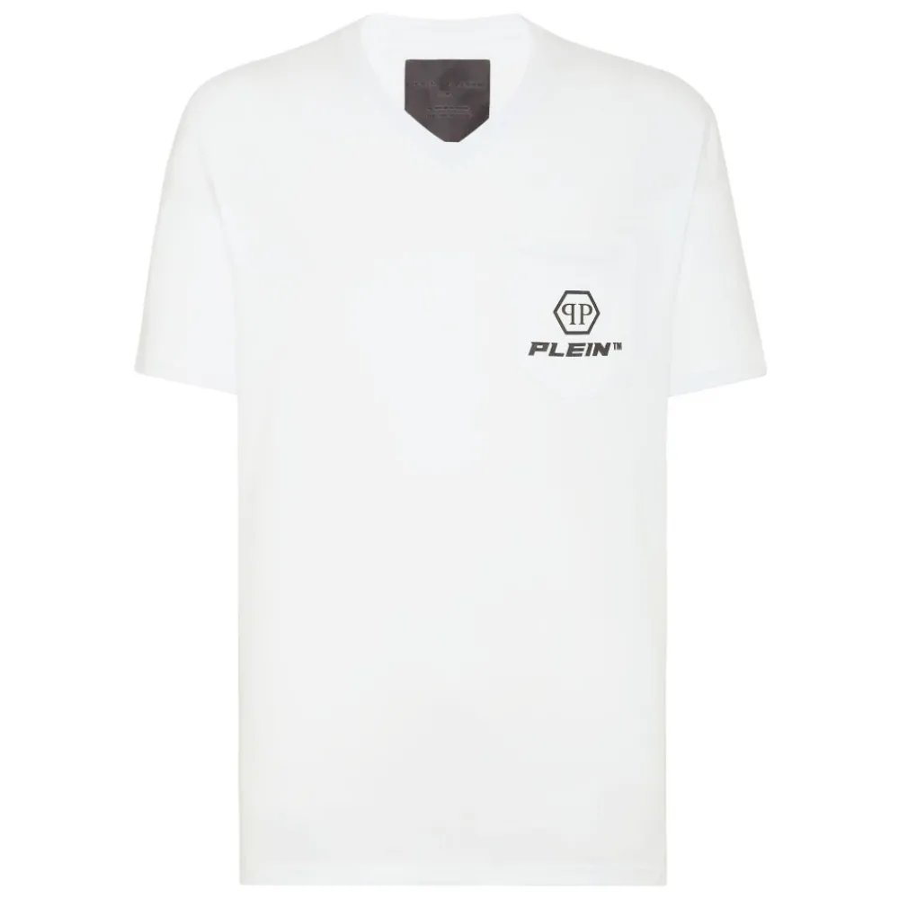 Heren Philipp Plein T-shirt V-Neck SS