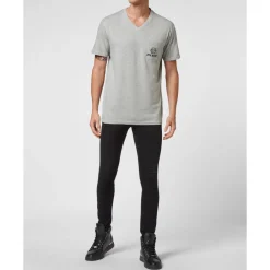 Heren Philipp Plein T-shirt V-Neck SS