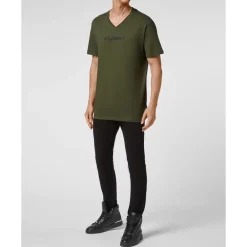 Heren Philipp Plein Shirts^T-shirt V-Neck SS