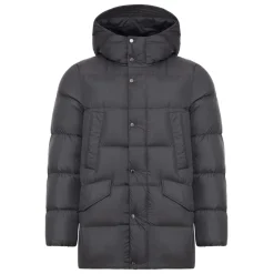 Heren Woolrich Turtleneck Hooded Parka