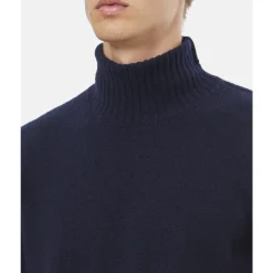 Heren Drumohr Turtleneck Trui