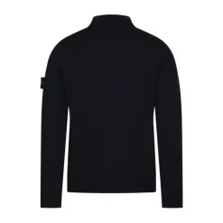 Heren Stone Island Truien & Vesten^Turtleneck Trui met Ribgebreide Details