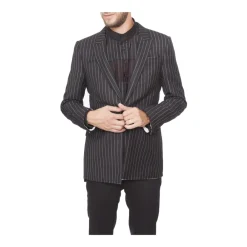 Heren Givenchy Kostuums^Twee Knoopjes Wollen Jas