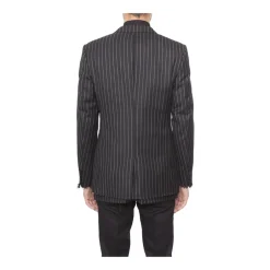 Heren Givenchy Kostuums^Twee Knoopjes Wollen Jas