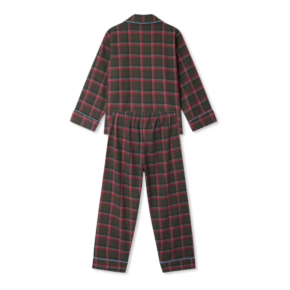 Bonpoint Tweedelige Geruite Pyjama Set