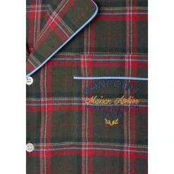 Bonpoint Tweedelige Geruite Pyjama Set