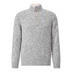 Heren Gran Sasso Tweekleurige wollen trui