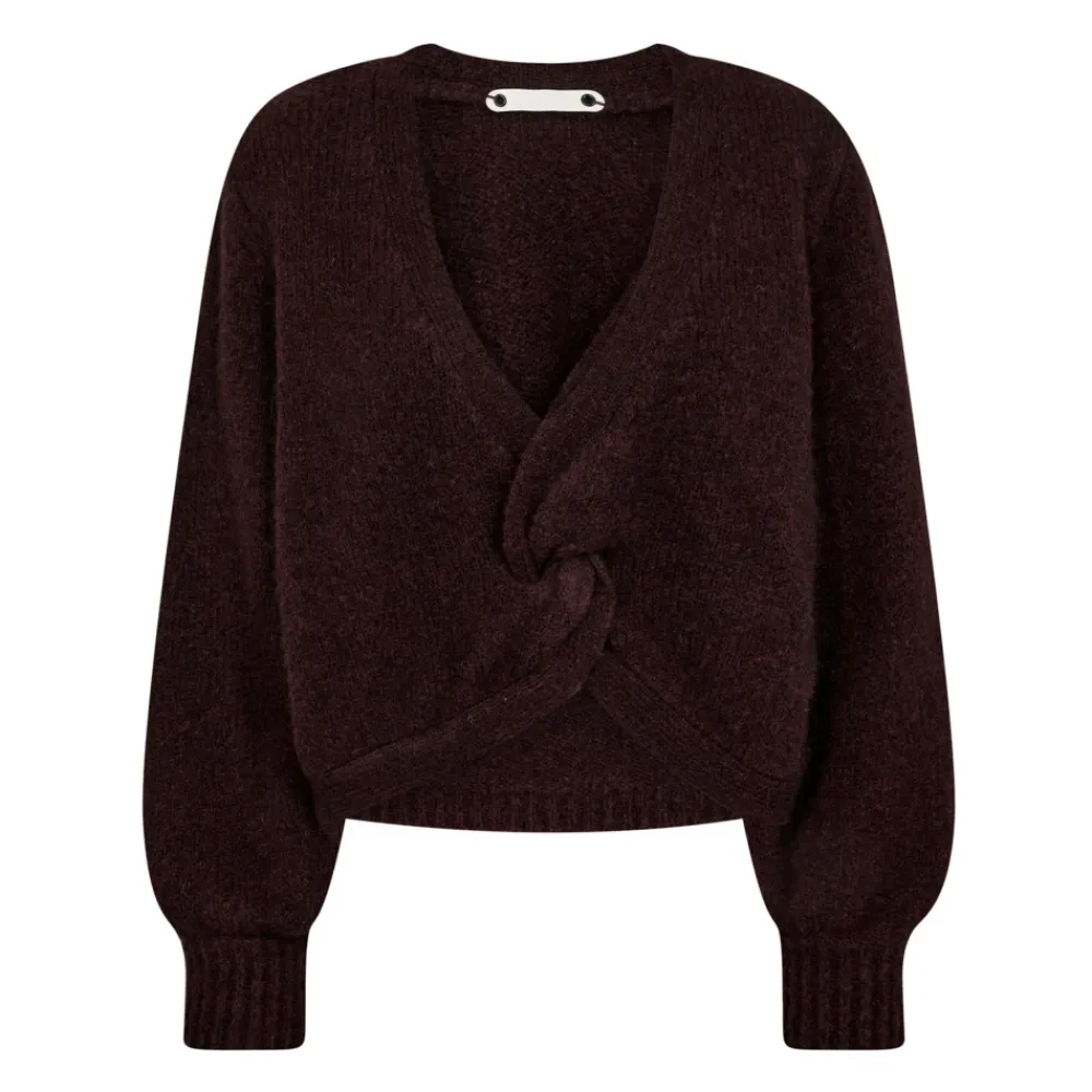 DAMES Co'Couture Twist Back Gebreide Trui