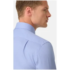 Heren Boggi Milano Overhemden^ULTIMATE NON IRON Regular Fit Katoen Dobby Overhemd