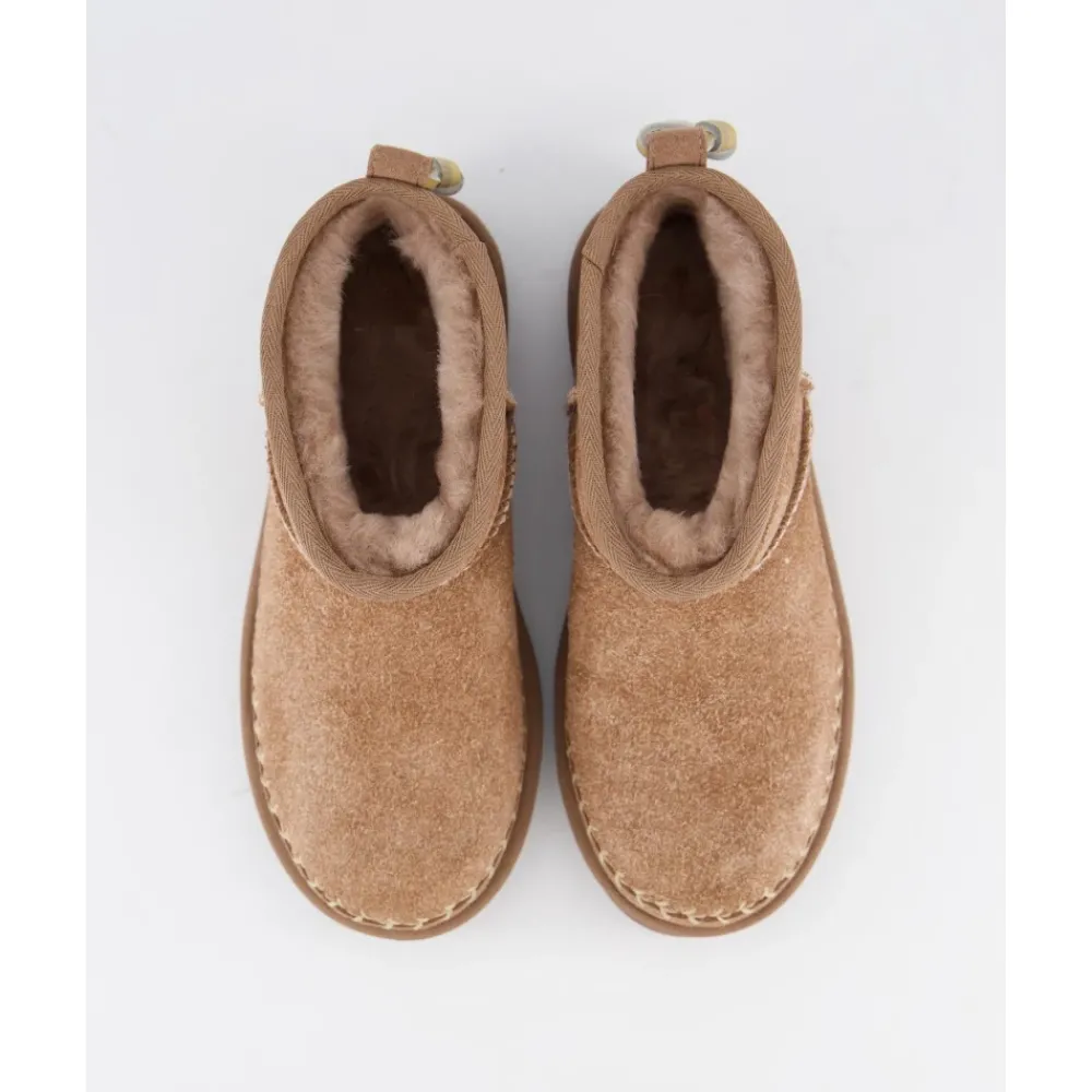 DAMES UGG Ultra Mini Biarritz Rocky Oak Laarzen