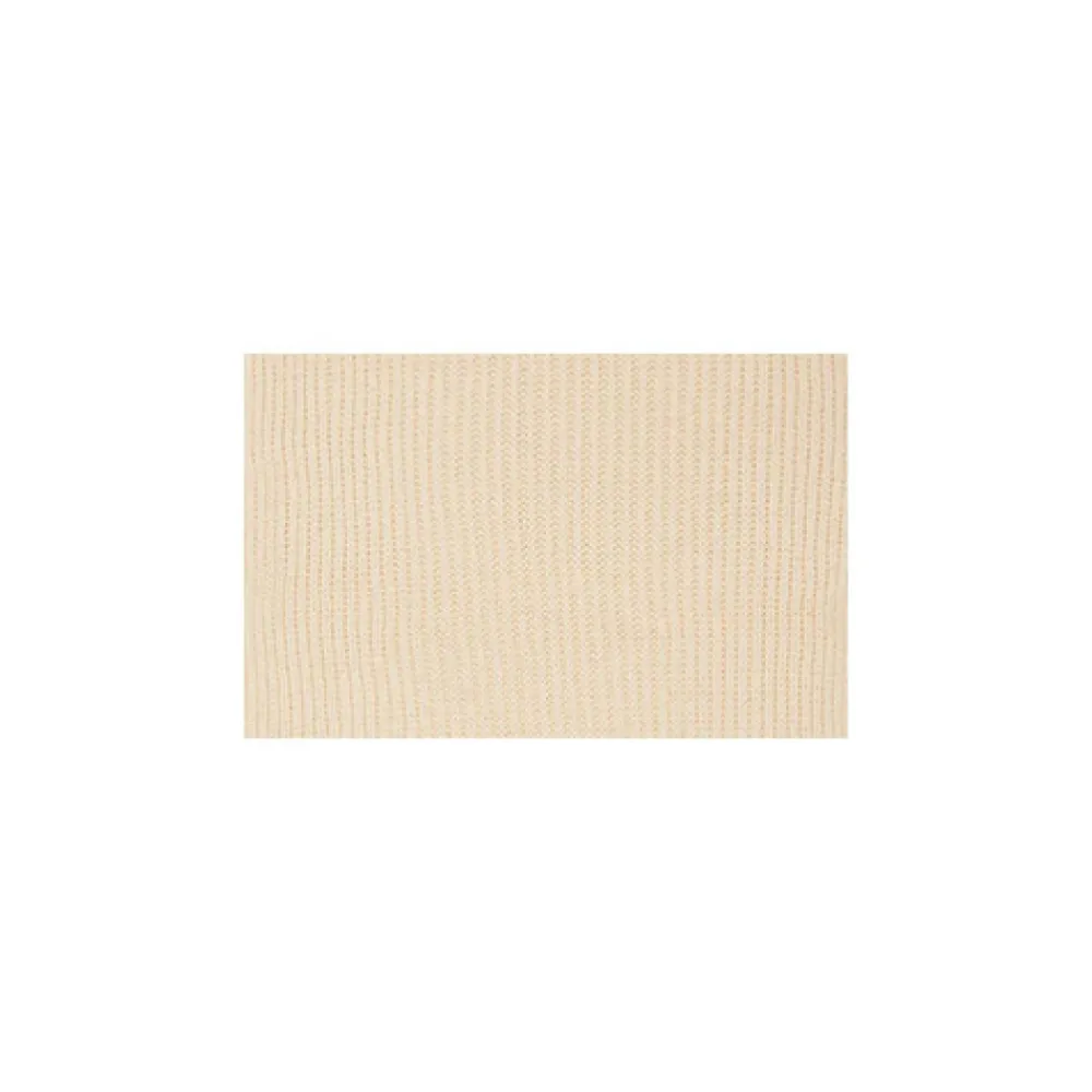 Heren GALLO Sjaals^Unisex effen witte geribbelde sjaal