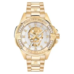 Heren Philipp Plein Unisex Horloge The $kull Genderless Crystal