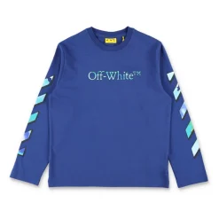 Off White Bovenkleding^Urban Stijl Longsleeve T-shirt