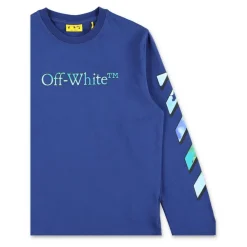 Off White Bovenkleding^Urban Stijl Longsleeve T-shirt