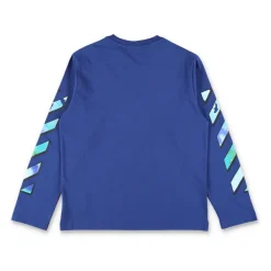 Off White Bovenkleding^Urban Stijl Longsleeve T-shirt