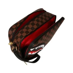 DAMES SPRAYGROUND Vegan Leren Toilettas met Compartimenten