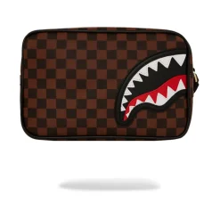 DAMES SPRAYGROUND Vegan Leren Toilettas met Compartimenten