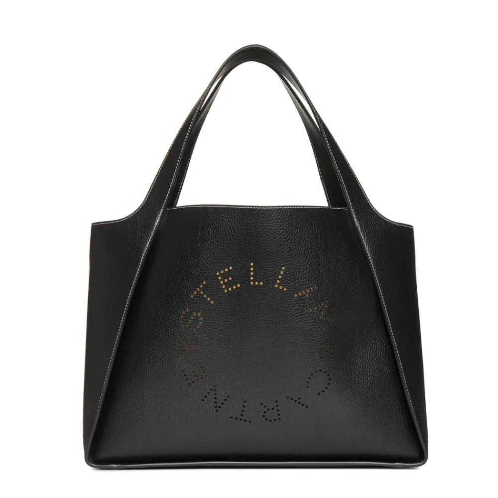 DAMES Stella McCartney Vegan Leren Tote Tas Modder Kleur
