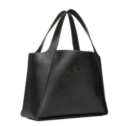 DAMES Stella McCartney Vegan Leren Tote Tas Modder Kleur