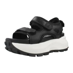 DAMES Buffalo Sleehakken^Vegan Platte Sandalen