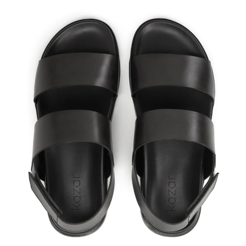 Heren Kazar Sandalen^Velcro leren sandalen