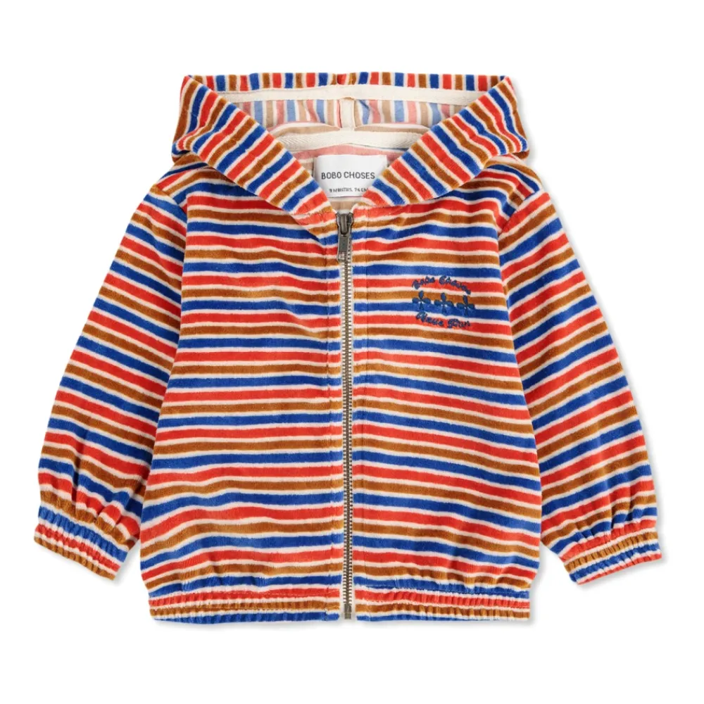 Bobo Choses Velours hoodie