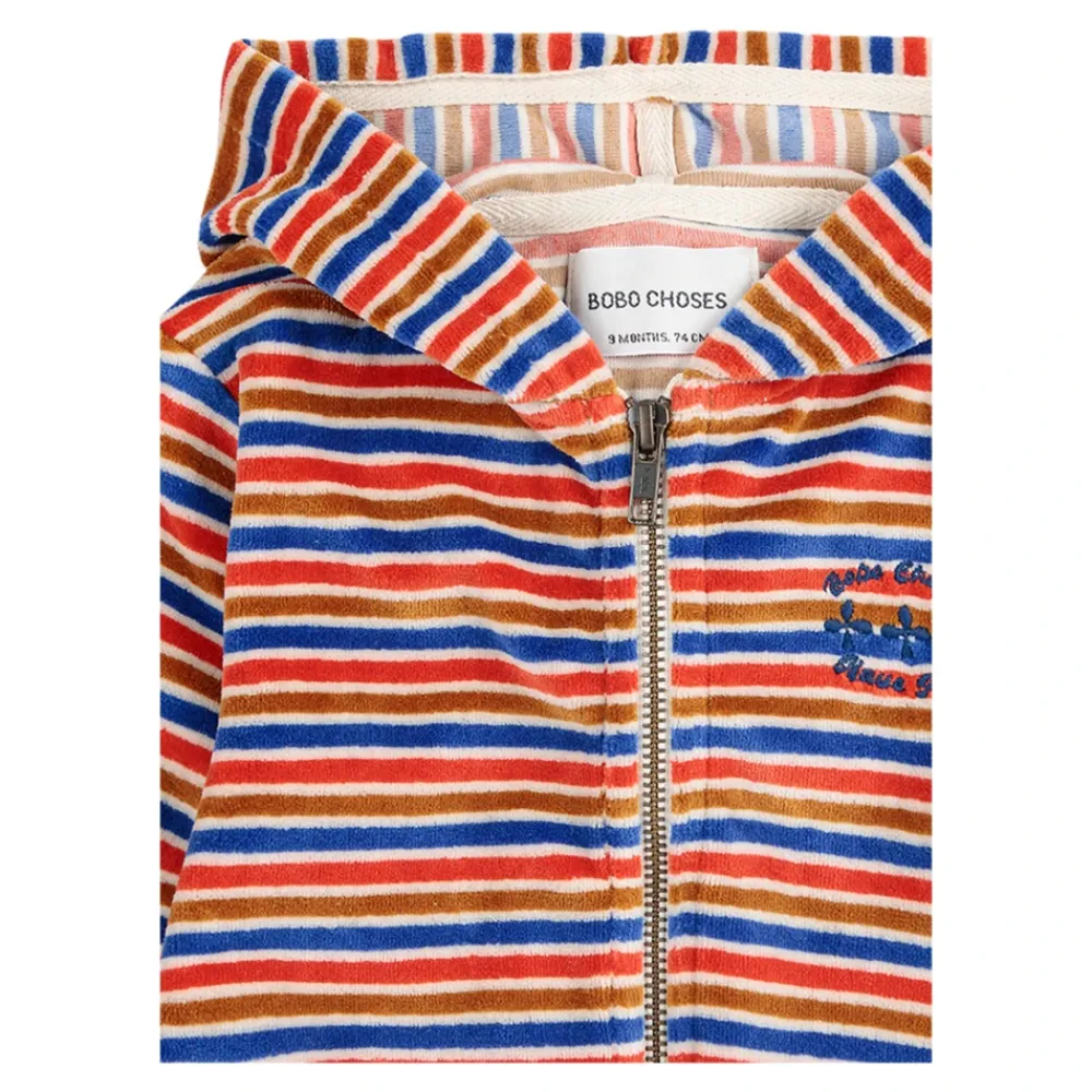 Bobo Choses Velours hoodie