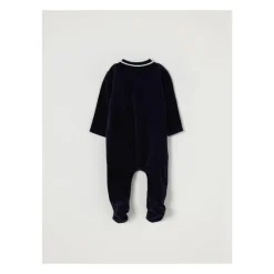 Hugo Bodysuits & Sets^Velours Slaappak met Voetjes