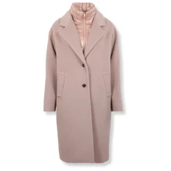 DAMES Herno Velours Wollen Stof en Nylon Ultralichte Jas