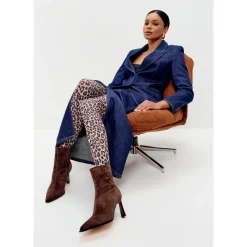 DAMES Cesare Gaspari Velvet Edge Enkellaars -