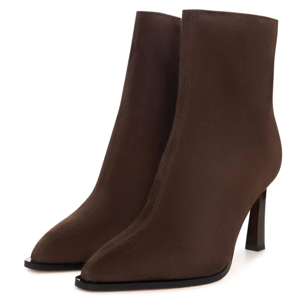 DAMES Cesare Gaspari Velvet Edge Enkellaars -