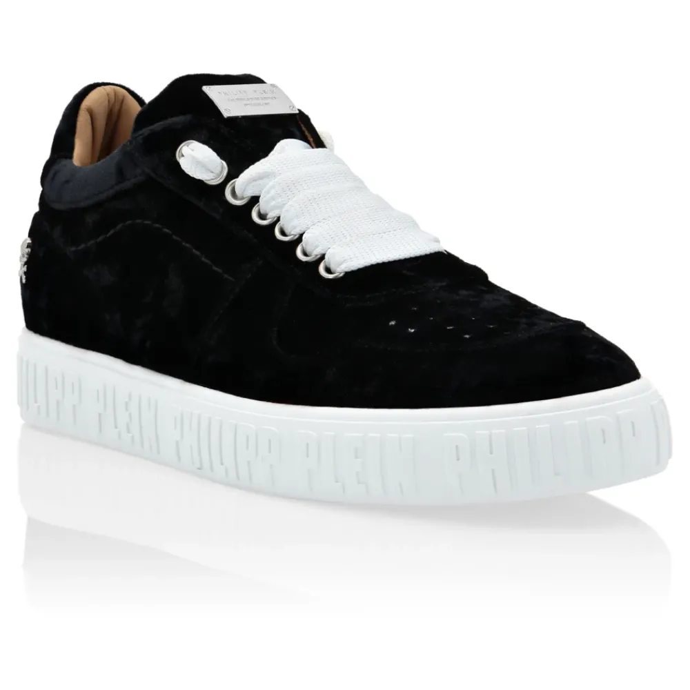 DAMES Philipp Plein Sneakers^Velvet Hurricane Lo-Top Sneakers