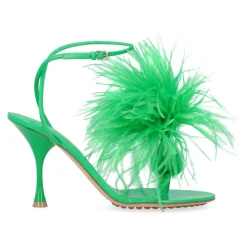 DAMES Bottega Veneta Sandalen^Veren leren sandalen met enkelband