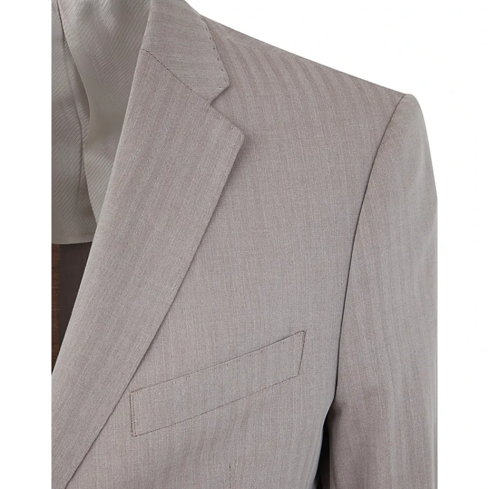 Heren Emporio Armani Verfijnd Single Breasted Pak