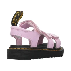 Dr. Martens Sandalen^Verstelbare leren sandalen met klittenbandsluiting
