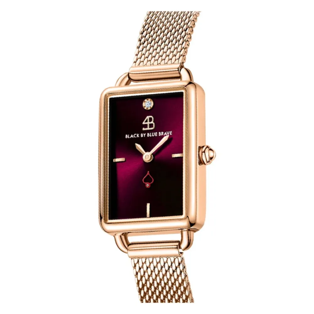 DAMES BLACK BY BLUE BRAVE VESTA Horloge