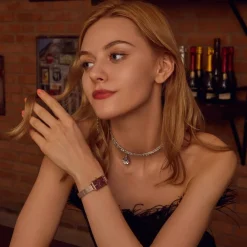 DAMES BLACK BY BLUE BRAVE VESTA Horloge