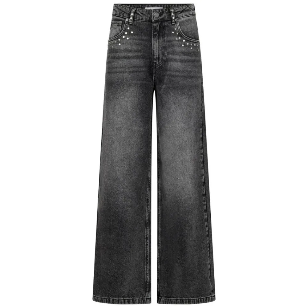 DAMES Co'Couture Jeans^VickyCC Stud Wide LL Jeans