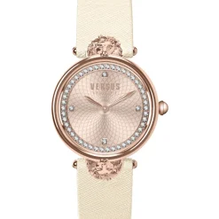 DAMES Versus Versace Victoria Harbour Leren Band Horloge