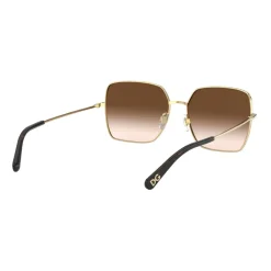 DAMES Dolce & Gabbana Zonnebrillen|Zonnebrillen^Vierkante metalen zonnebril met dunne pootjes