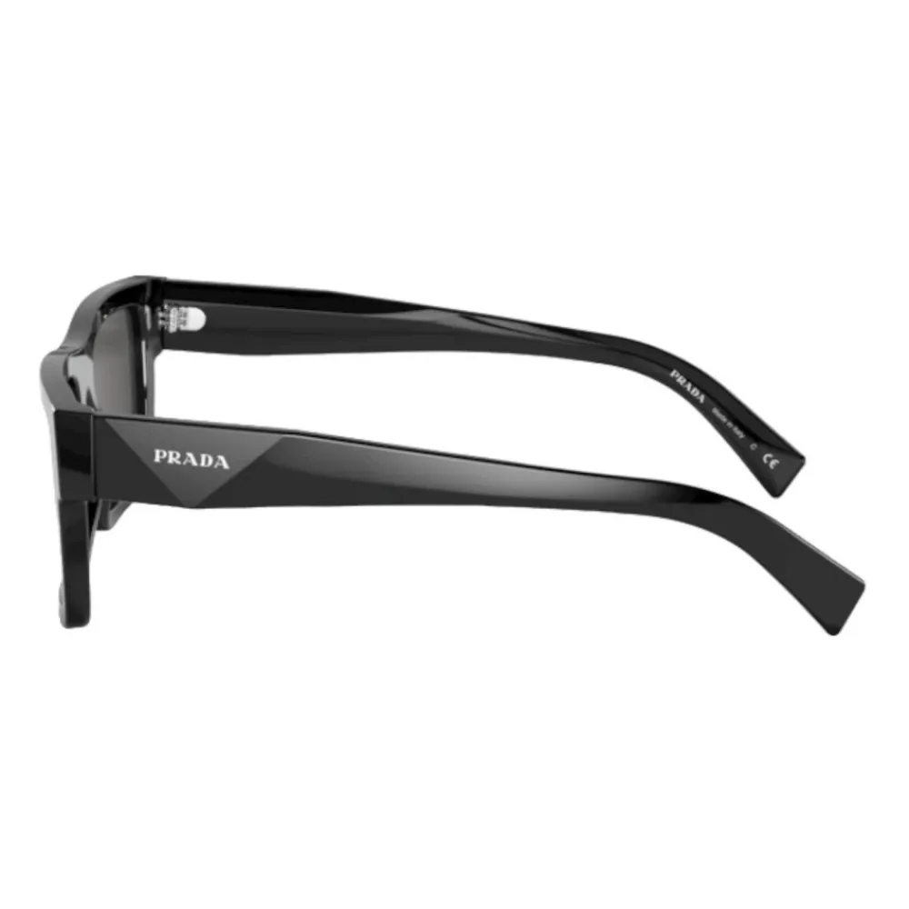 Heren Prada Zonnebrillen^Vierkante Zonnebril Glanzend