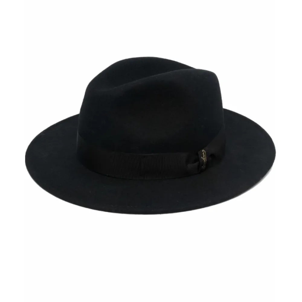 Heren Borsalino Hoeden^Vilten Hoeden met Lintrand