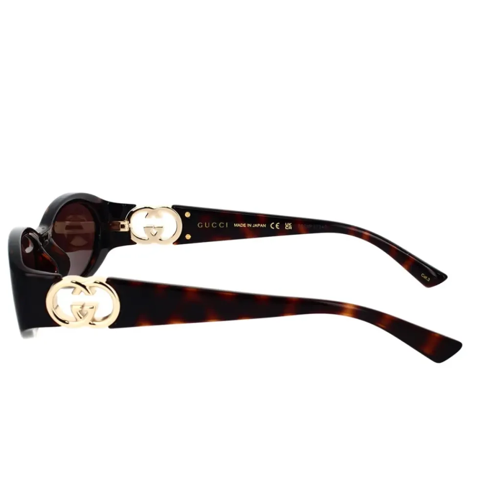 DAMES Gucci Zonnebrillen|Zonnebrillen^Vintage Amandelvormige Zonnebril