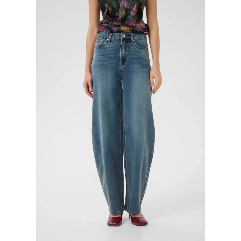 DAMES Gestuz Jeans^Vintage Blue Denim Baggy Jeans