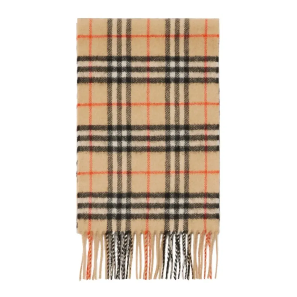Burberry Vintage Check Cashmere Scarf